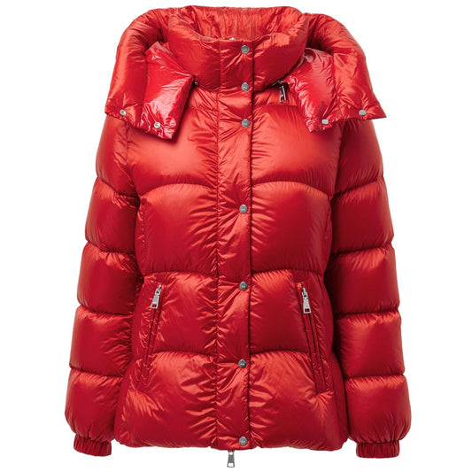 Add Red Polyamide Jackets & Coat Add