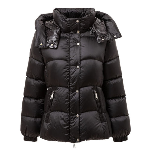 Add Black Polyamide Jackets & Coat Add