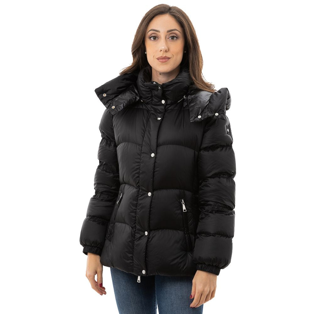 Add Black Polyamide Jackets & Coat Add