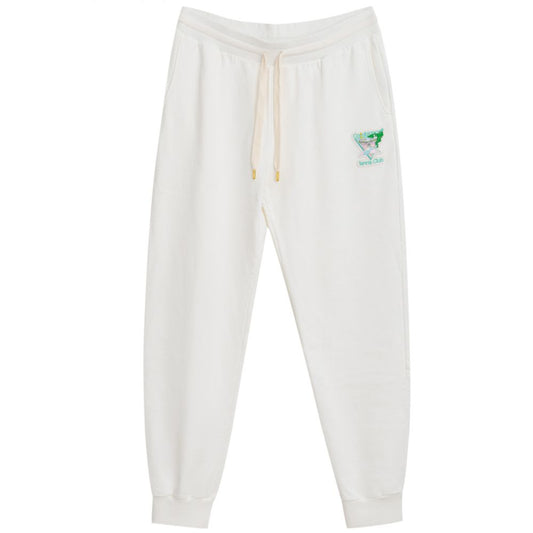 Casablanca White Cotton Athletic Pant Casablanca