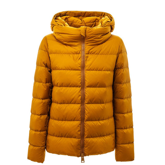 Herno Yellow Polyamide Jackets & Coat Herno
