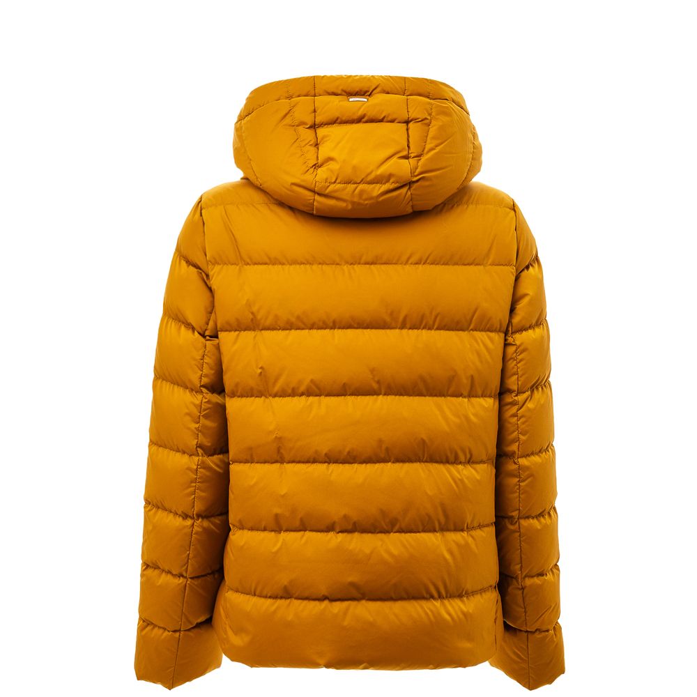 Herno Yellow Polyamide Jackets & Coat Herno