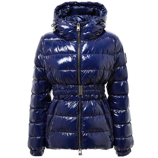 Herno Blue Polyamide Jackets & Coat Herno