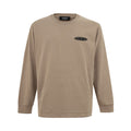 Beige cotton T-shirt from Dsquared² with a classic fit and subtle branding, displayed on a plain background.