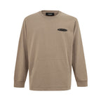 Beige cotton T-shirt from Dsquared² with a classic fit and subtle branding, displayed on a plain background.