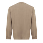 Beige cotton T-shirt from Dsquared² displayed on a hanger, showcasing a casual and comfortable fit with the brand logo subtly visible.