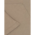 Beige cotton T-shirt from Dsquared² with a classic fit and subtle branding, displayed on a plain background.