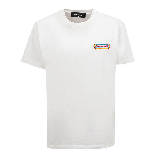 Dsquared² Chic White Cotton Staple Tee Dsquared²