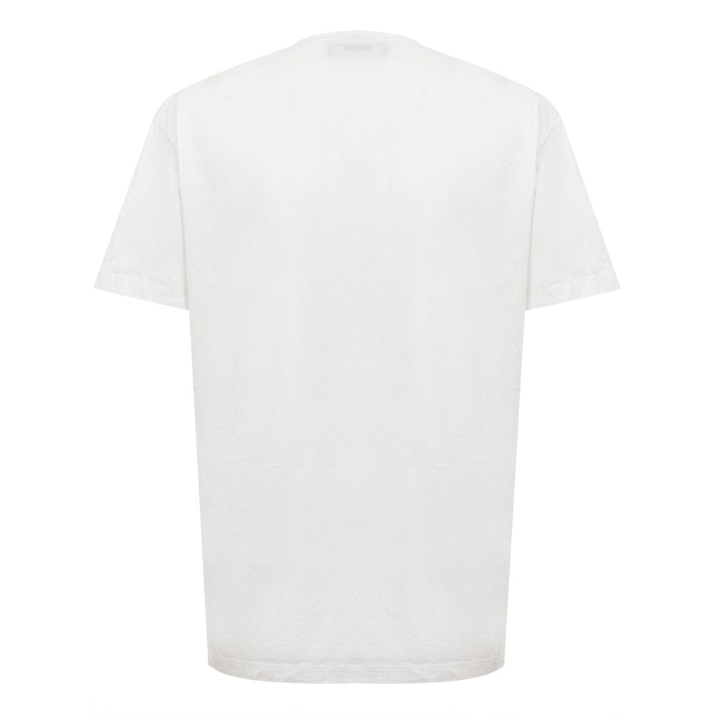Dsquared² Chic White Cotton Staple Tee Dsquared²