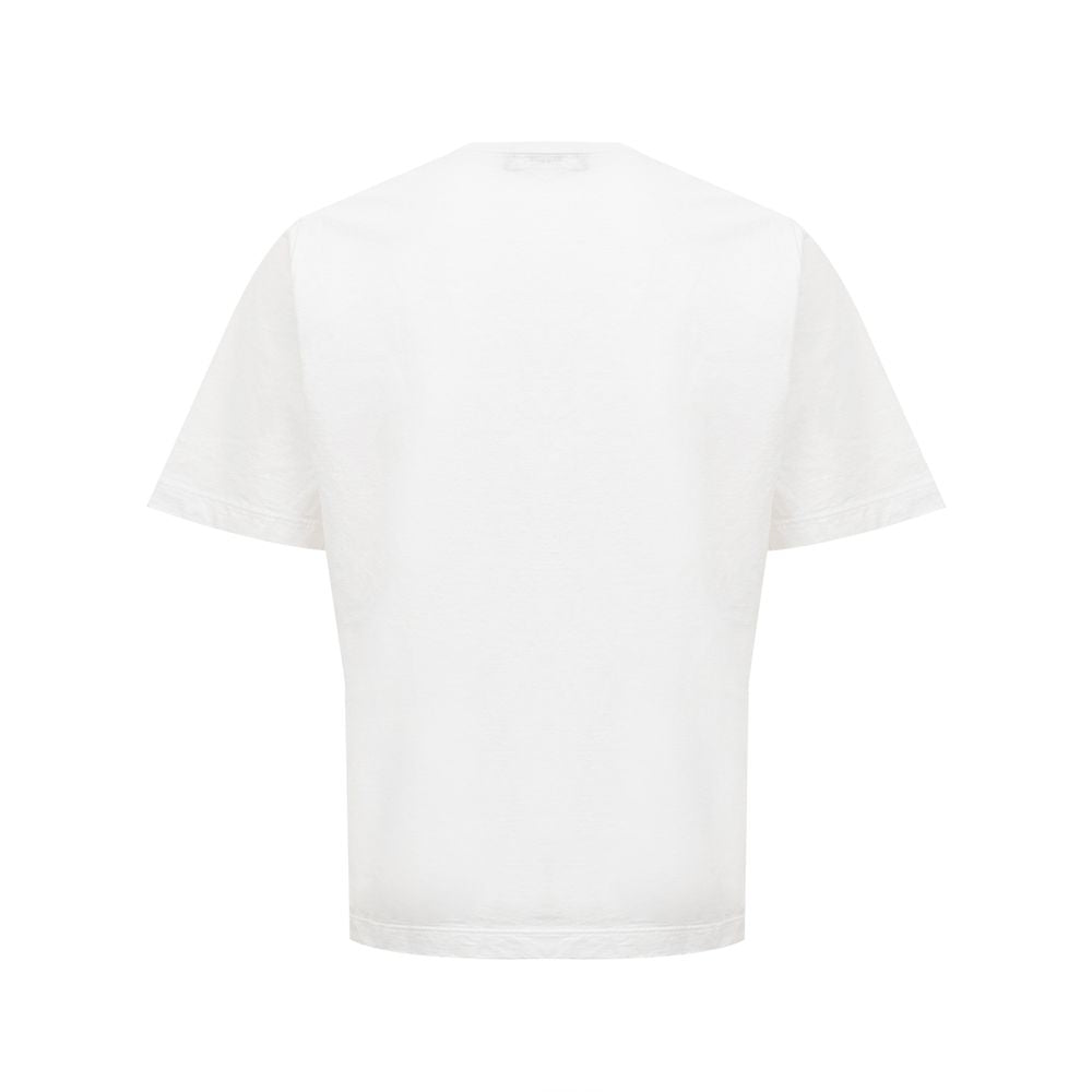 Dsquared² Elegant Cotton White Tee for Stylish Women Dsquared²