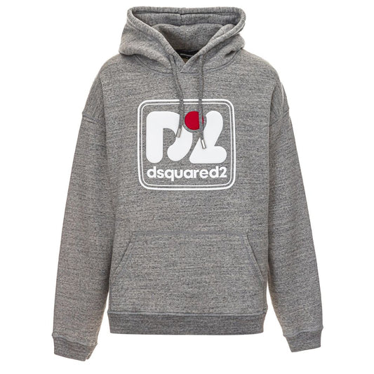 Dsquared² Gray Cotton Hoody Dsquared²