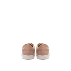 Bally Elegant Pink Cotton Leather Sneakers