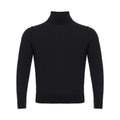 Colombo Italian Cashmere Luxury Black Sweater