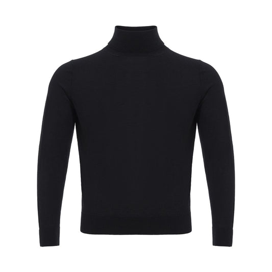 Colombo Italian Cashmere Luxury Black Sweater Colombo