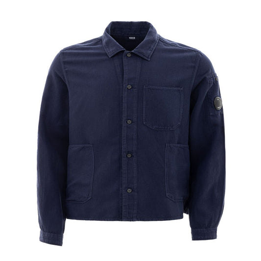 C.P. Company Blue Cotton Denim C.P. Company