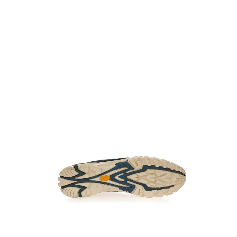 Lardini Black Suede Leather Sneaker