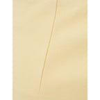 Lardini Elegant Yellow Viscose Skirt for Women