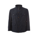 Lardini Blue Wool Coat - Eljoys Fashion 