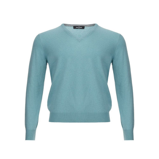Gran Sasso Turquoise Cashmere Sweater Elegance Gran Sasso