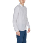 U.S. POLO ASSN. Beige Linen Dress Shirt