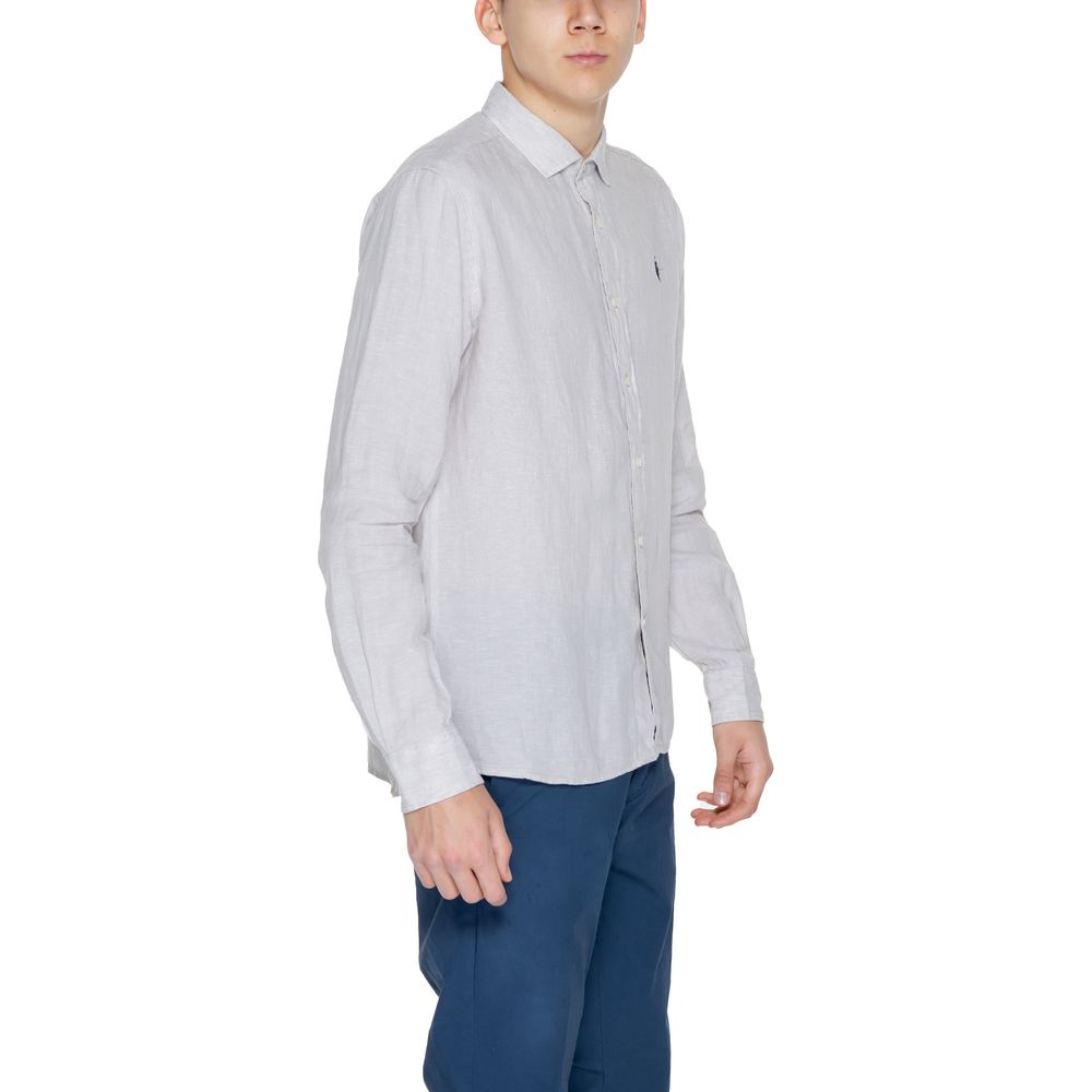 U.S. POLO ASSN. Beige Linen Shirt U.S. POLO ASSN.