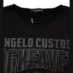 Dolce & Gabbana Black DG Heaven Crew Neck Pullover Sweater