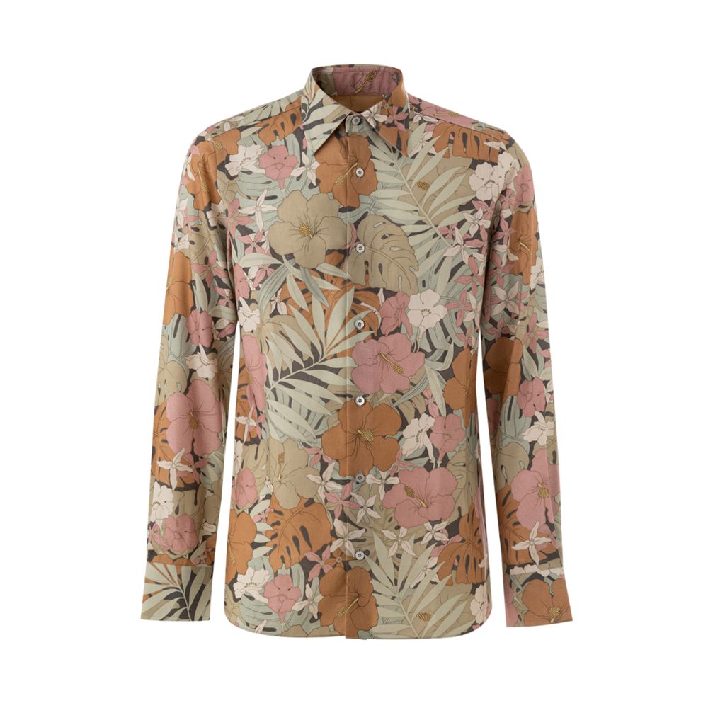 Tom Ford Multicolor Lyocell Shirt Tom Ford