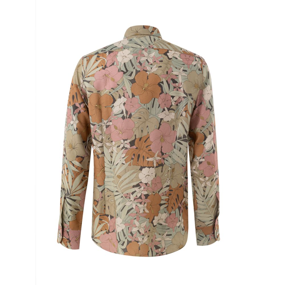 Tom Ford Multicolor Lyocell Shirt Tom Ford