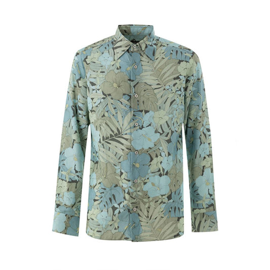 Tom Ford Blue Lyocell Shirt Tom Ford