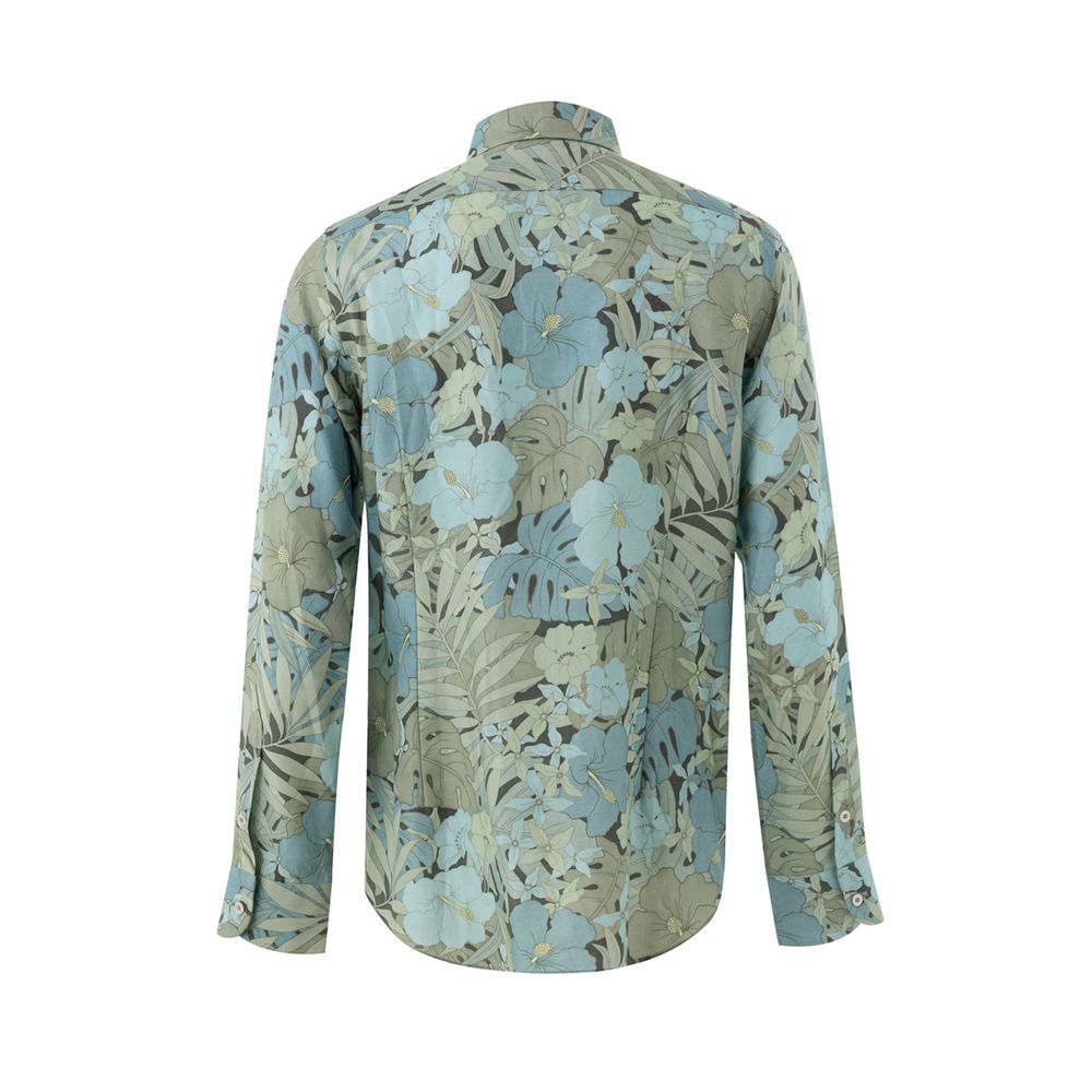 Tom Ford Blue Lyocell Shirt Tom Ford
