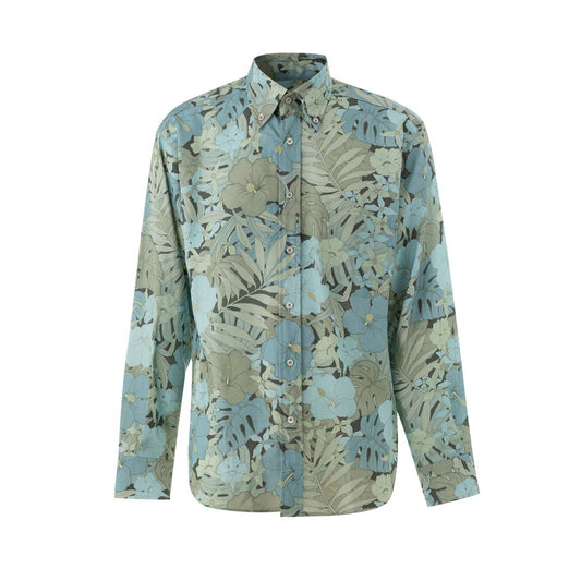 Tom Ford Blue Lyocell Shirt Tom Ford