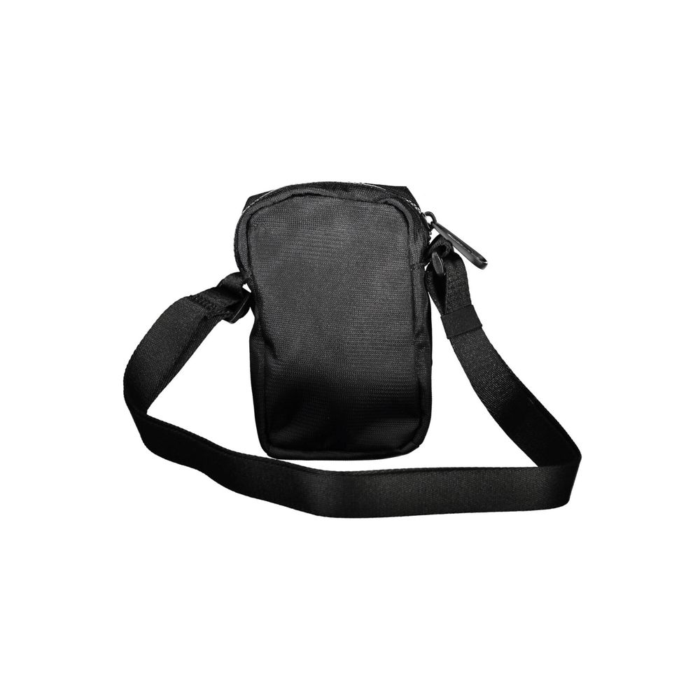 Calvin Klein black shoulder bag with elegant design and chic detailing, featuring a sleek strap and stylish accents.