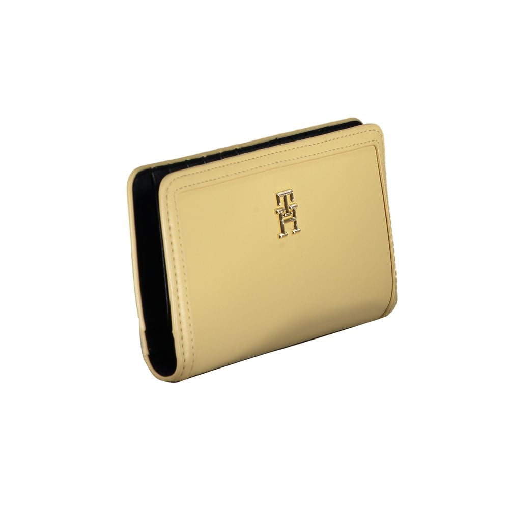 Tommy Hilfiger Beige Polyethylene Wallet Tommy Hilfiger