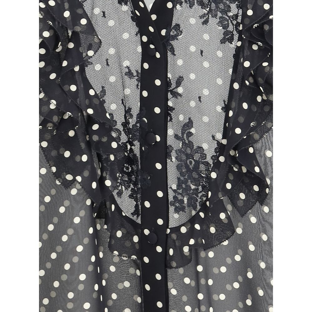 Valentino Polka dot silk Shirt Valentino