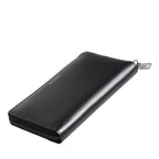 Dolce & Gabbana Black Blue Exotic Leather Embossed Continental Wallet