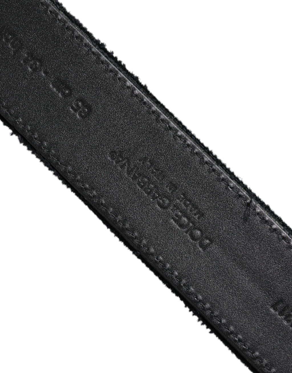 Dolce & Gabbana Black Cotton Silver Tone Metal Buckle Belt Dolce & Gabbana