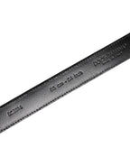 Dolce & Gabbana Gray Leather Silver Tone Metal Buckle Belt Dolce & Gabbana