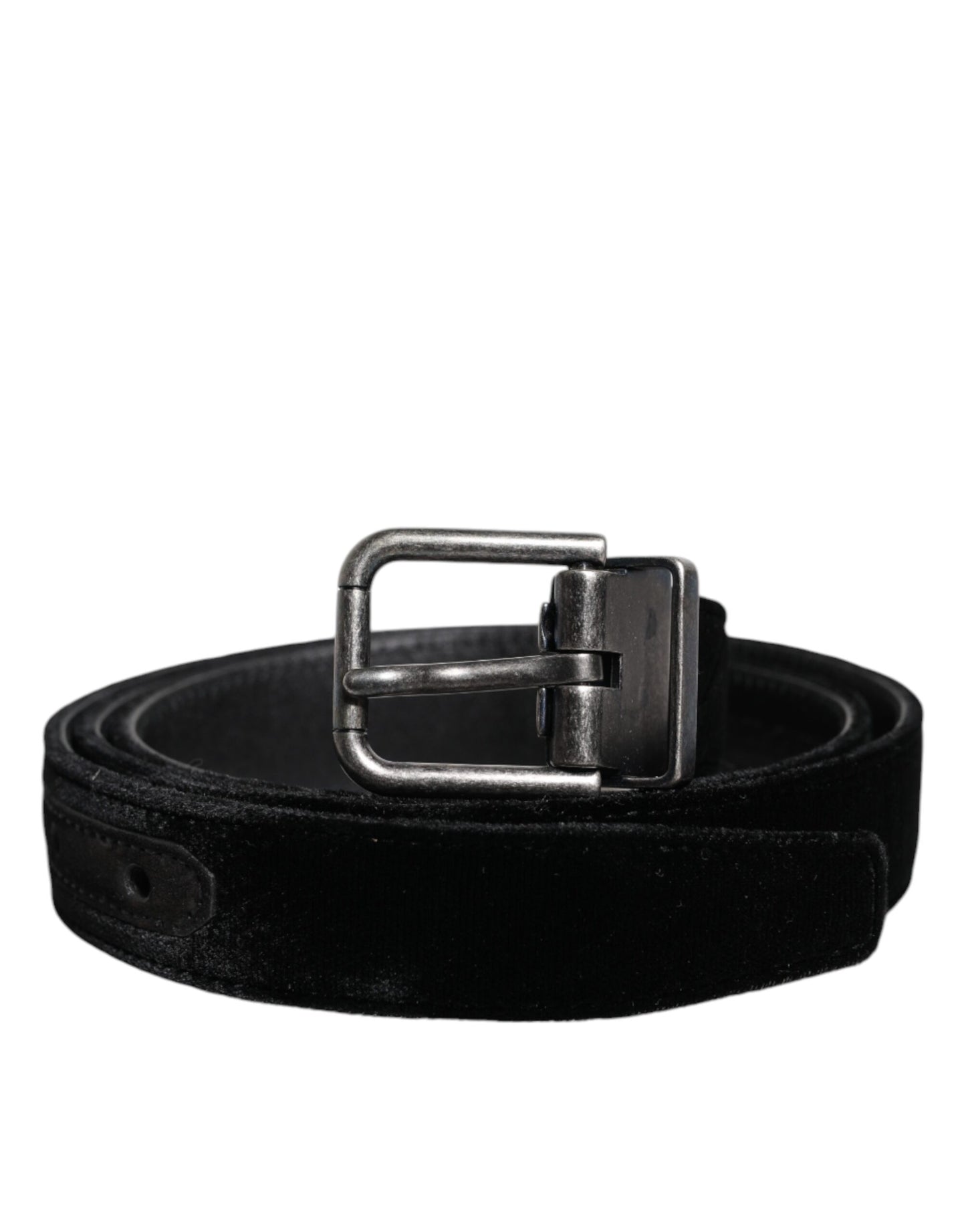 Dolce & Gabbana Black Leather Metal Buckle Classic Belt Dolce & Gabbana