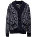 Cruciani Bicolor Cashmere Cardigan