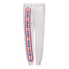GCDS White Cotton Joggers Workout Pants