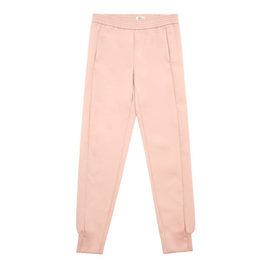 Lardini Elegant Pink Polyester Pants for Women Lardini