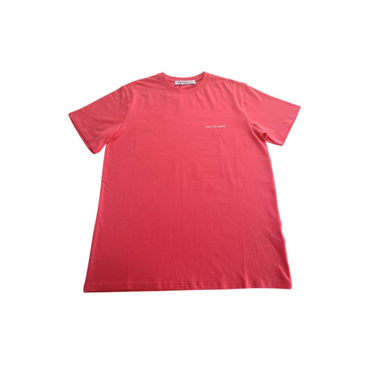 Trussardi Beachwear Red Cotton Men T-Shirt Trussardi Beachwear