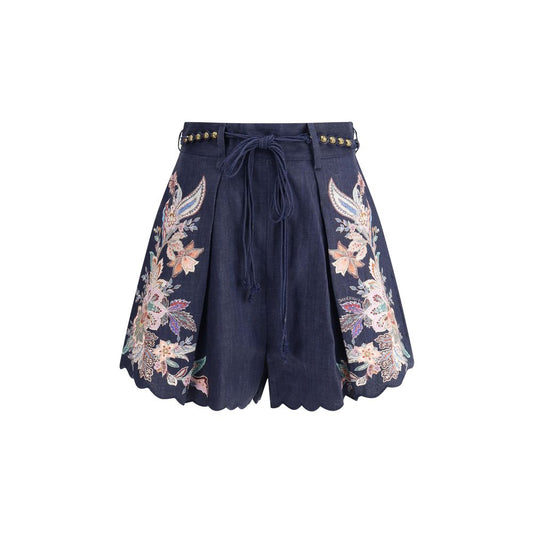 Zimmermann Rhiannon Tuck Shorts Zimmermann