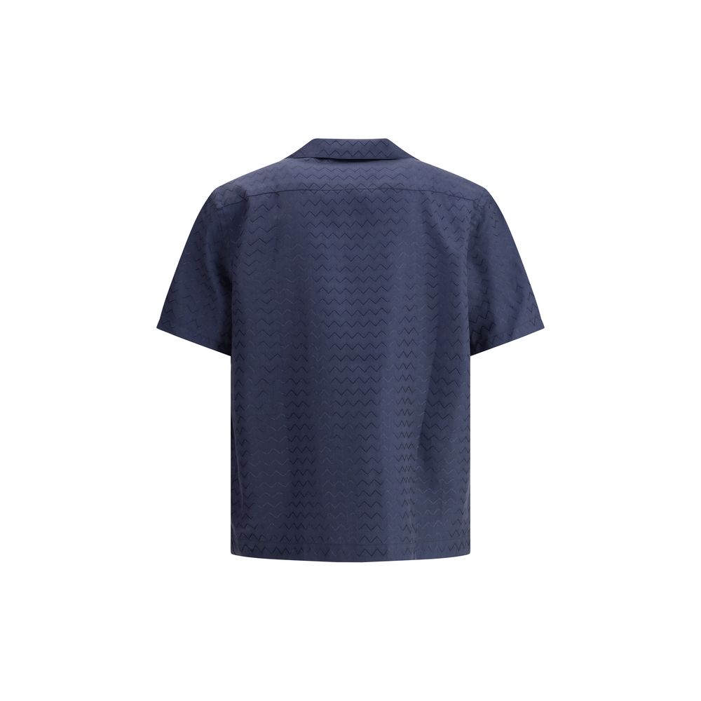 Missoni Bowling Shirt with shiny ZigZag pattern Missoni