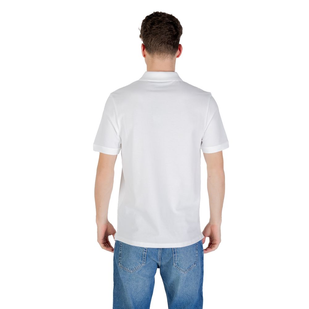 Lyle & Scott White Cotton Polo Shirt Lyle & Scott