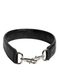 Dolce & Gabbana Black Alligator Leather Bag Shoulder Strap - Eljoys Fashion 