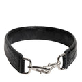 Dolce & Gabbana Black Alligator Leather Bag Shoulder Strap