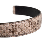 Dolce & Gabbana Black Cream Exotic Leather Bag Shoulder Strap