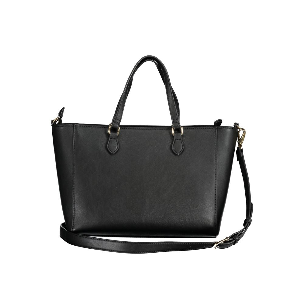 Mario Valentino Black Polyethylene Handbag Mario Valentino