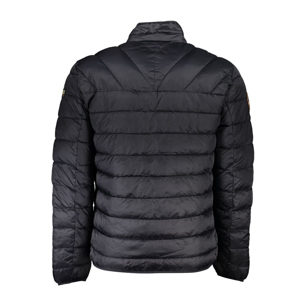 Napapijri Black Polyamide Men Jacket Napapijri